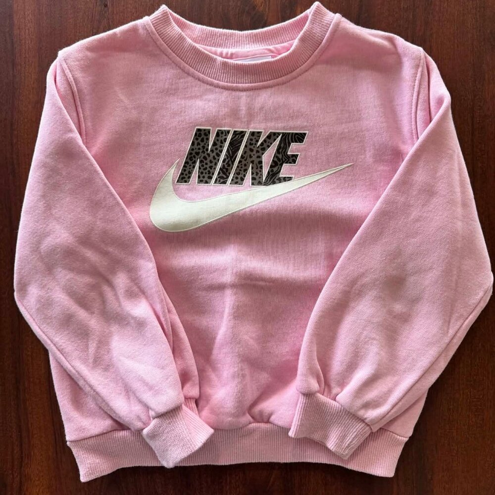 Pink Nike Kids Sweatshirt